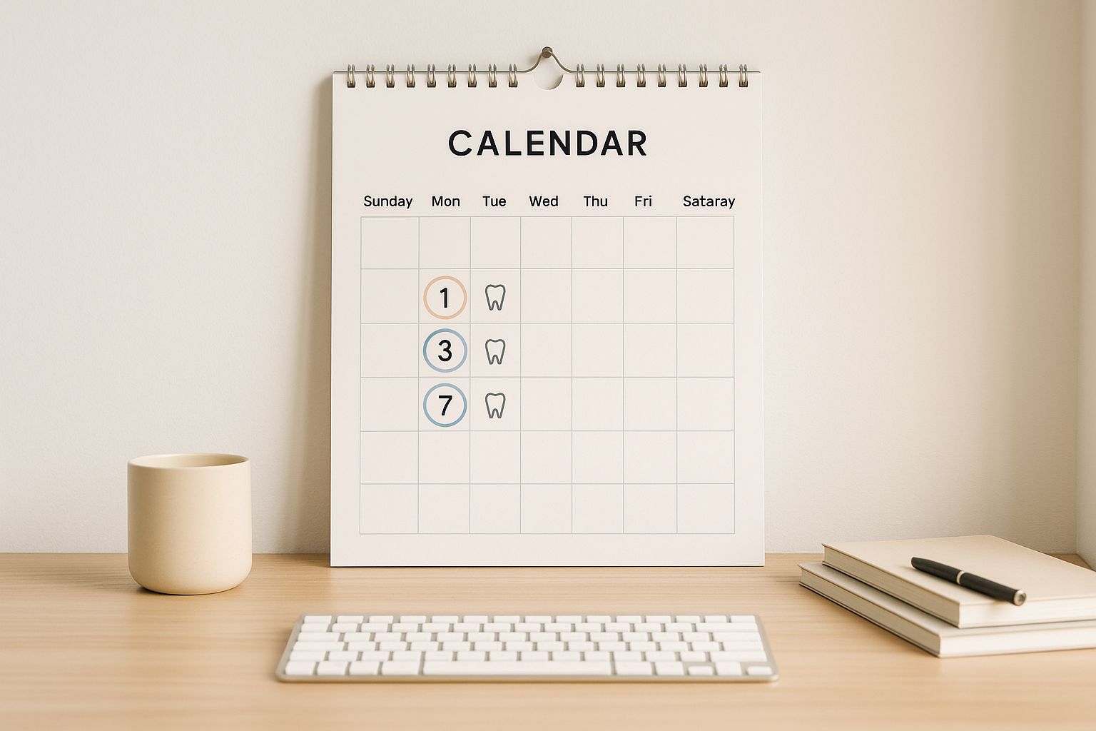 Infographic about dental implant bleeding: what's normal and when to worry