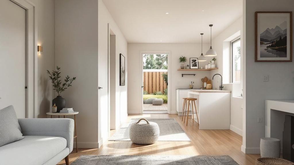 One-Bedroom ADU with Separate Living Area
