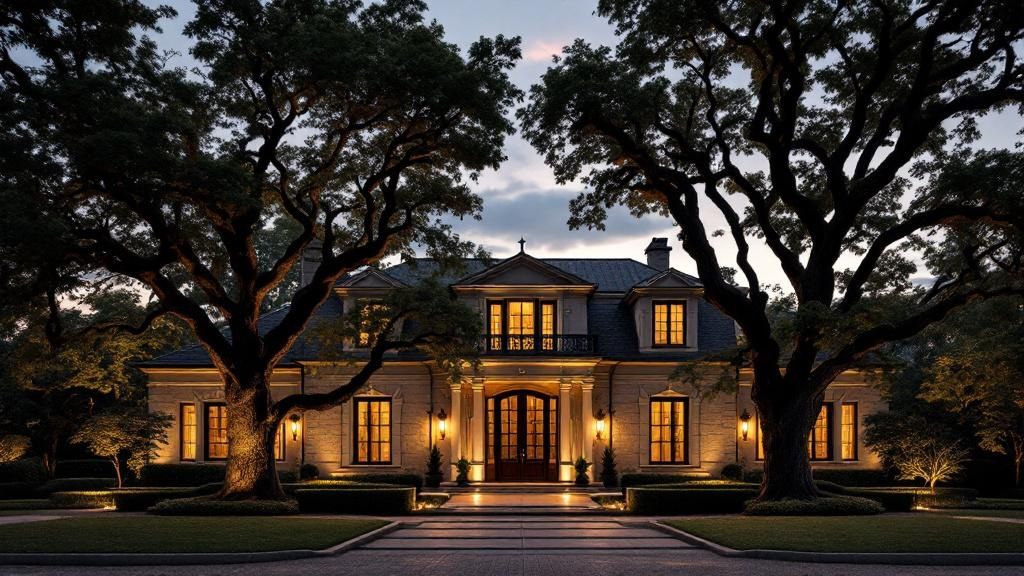 Uplighting for Trees and Architecture