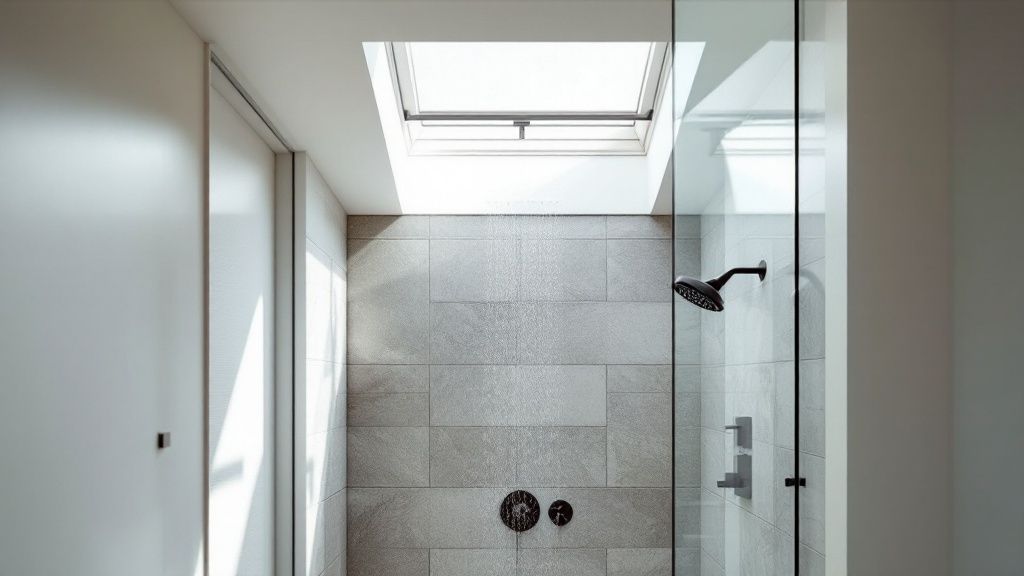 Skylight Shower Integration