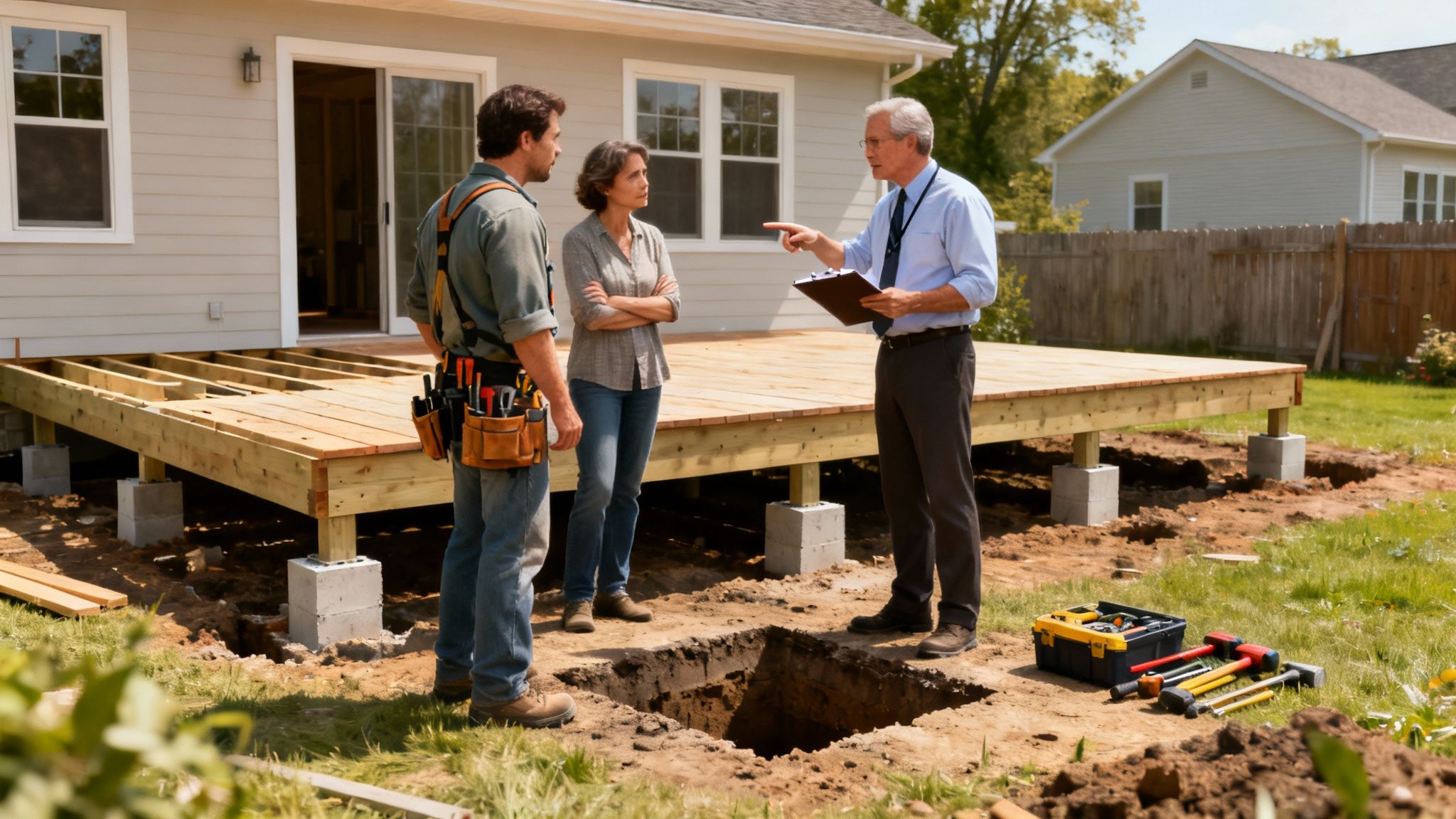 Deck inspection issue