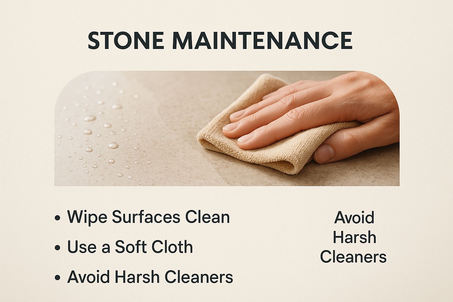 Infographic about what should i know before buying natural stone?