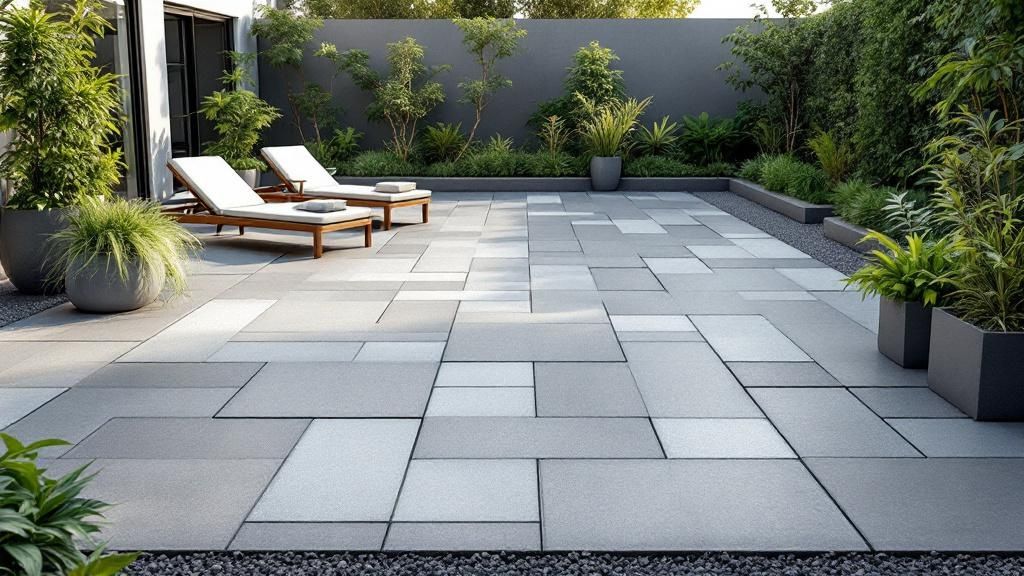 Concrete Paver Patio
