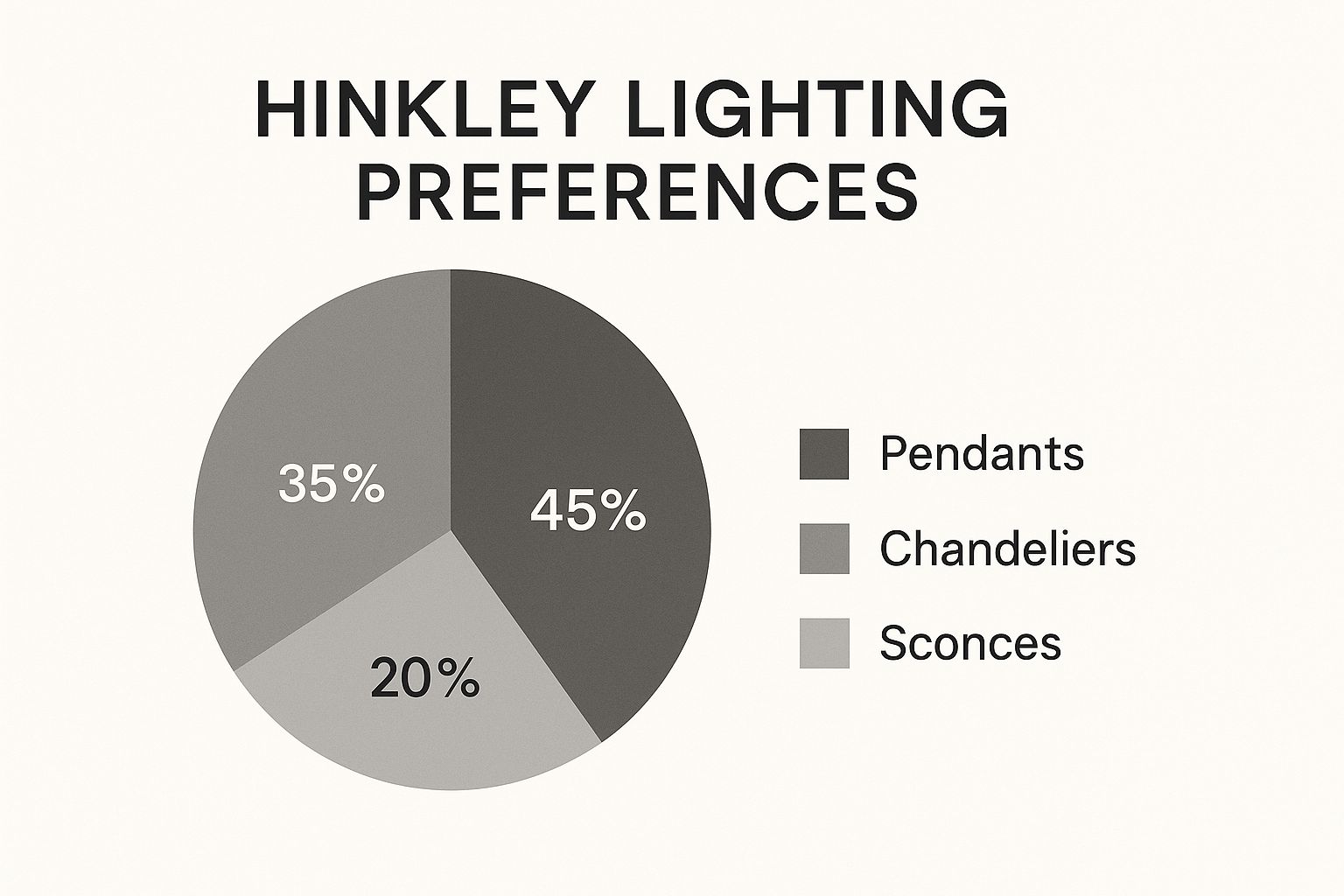 Infographic about your trusted local source for hinkley lighting