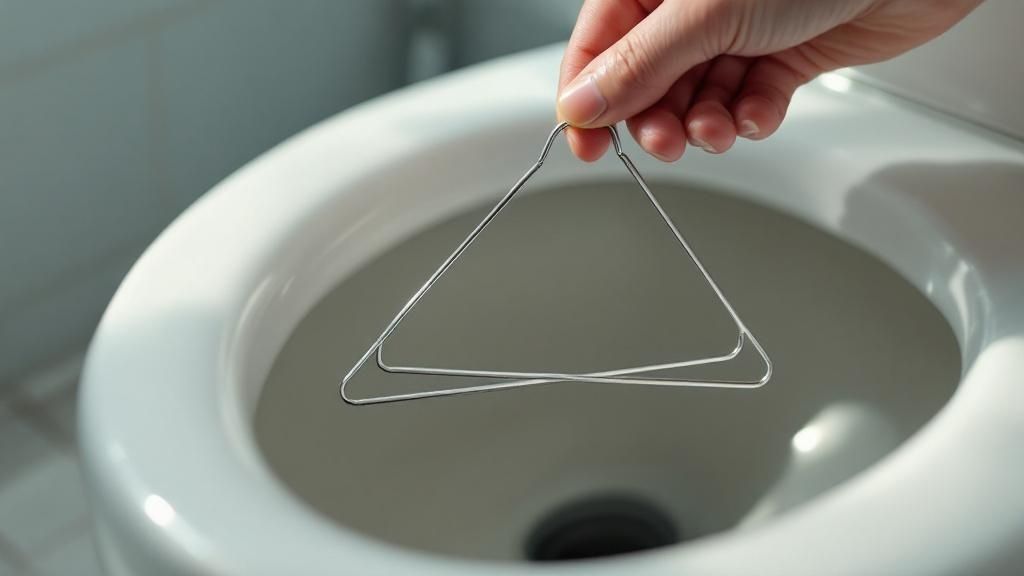 What to Do When Unclogging a Toilet Without a Plunger 3 Image