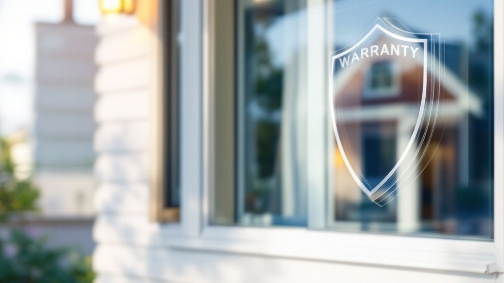 A skilled installer carefully fitting a new window into a home's frame.