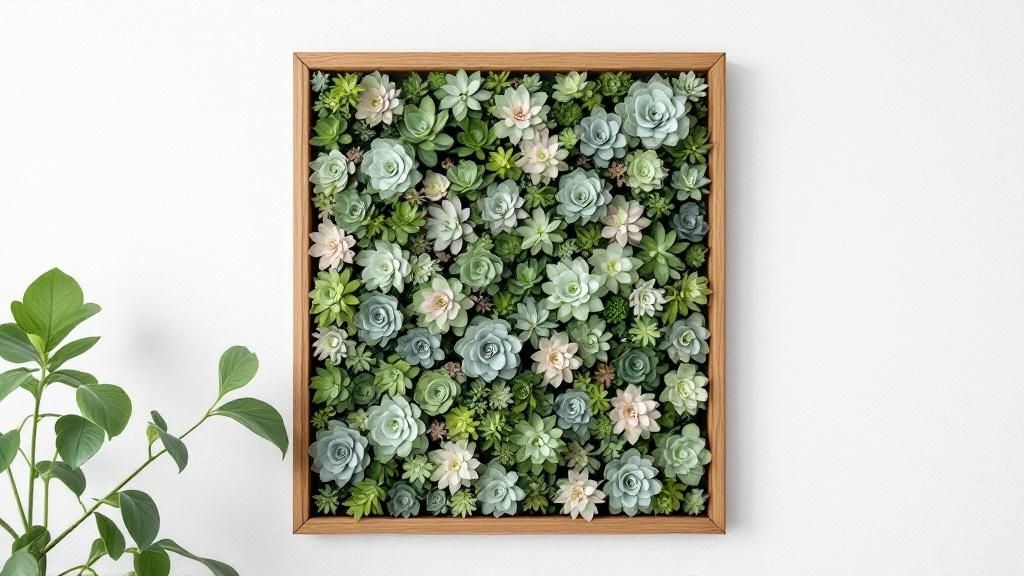 Vertical Succulent Walls