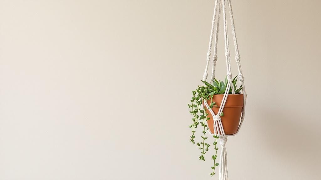 Hanging Succulent Gardens