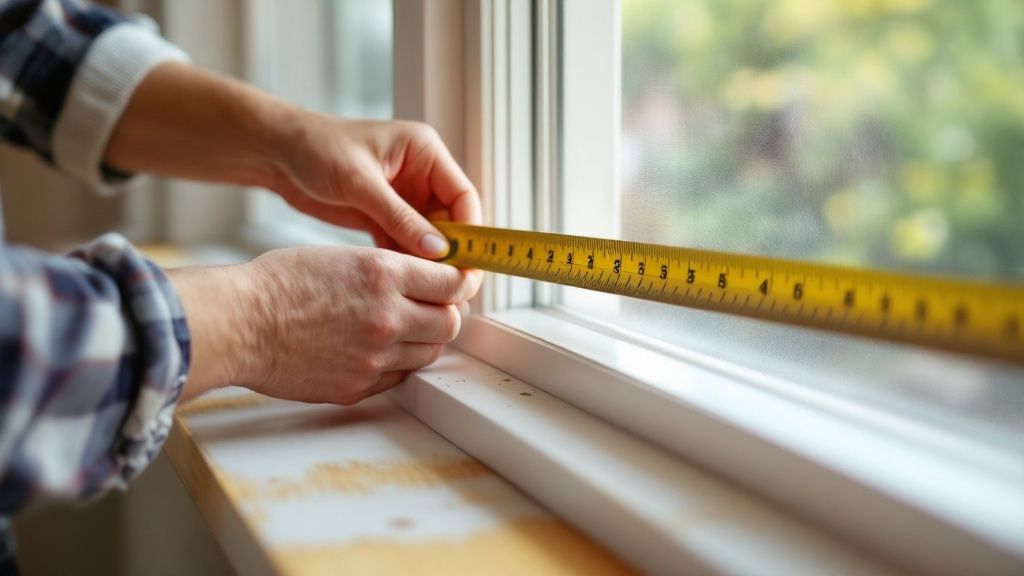 A close-up view of a double-pane window, showing the spacer and seal between the two panes of glass.