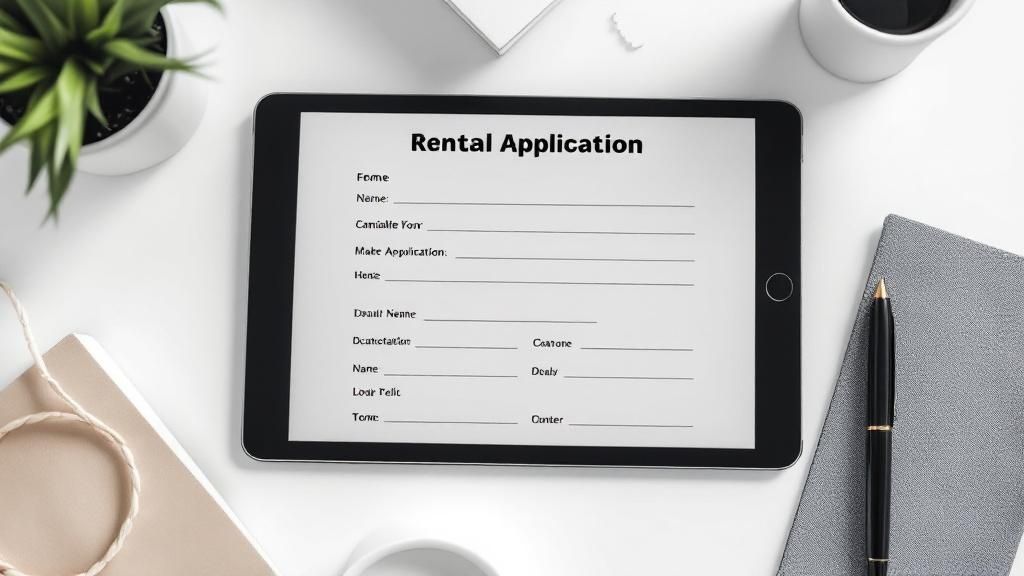 1. The Foundation: A Meticulously Completed Rental Application