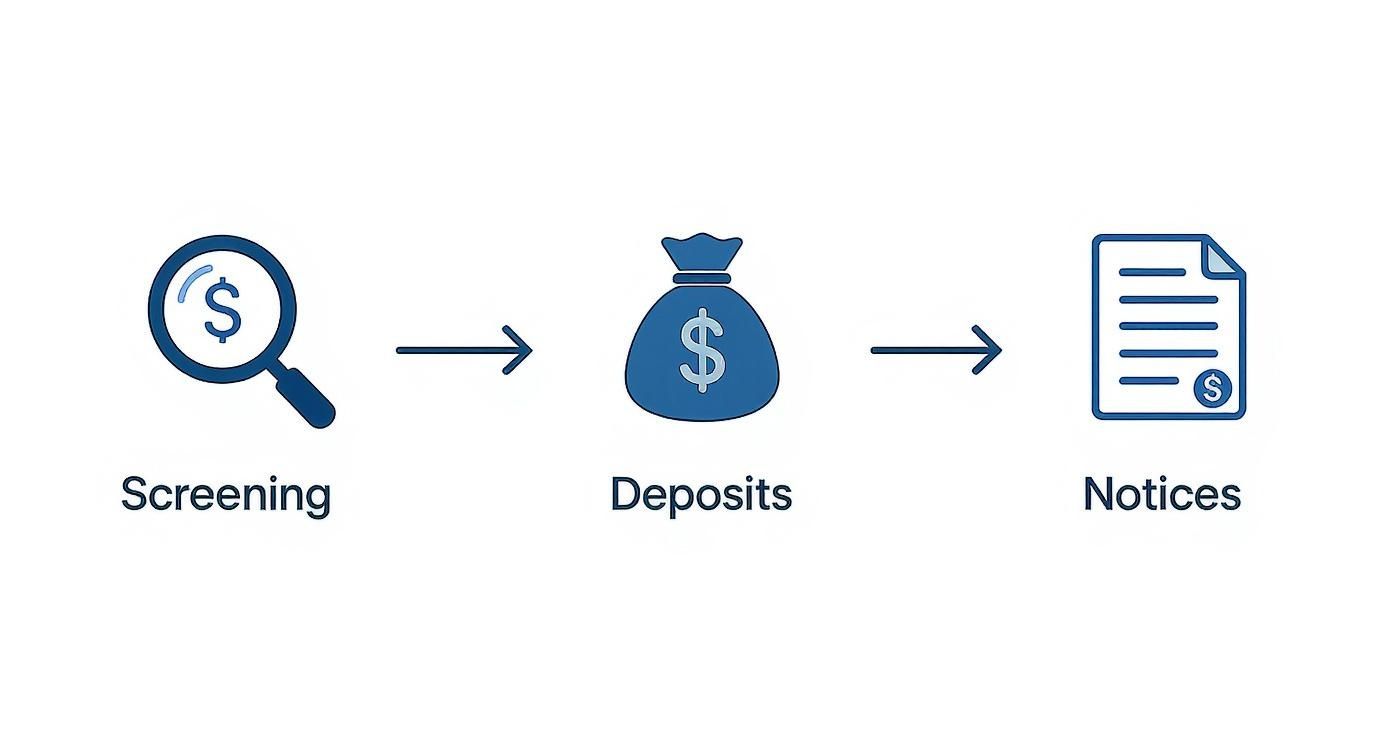 Infographic about the rise of remote landlords: how monterey bay property owners are managing from afar