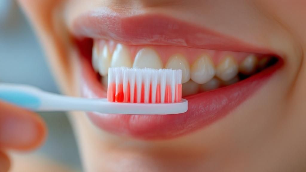 Bleeding gums are normal and not a cause for concern