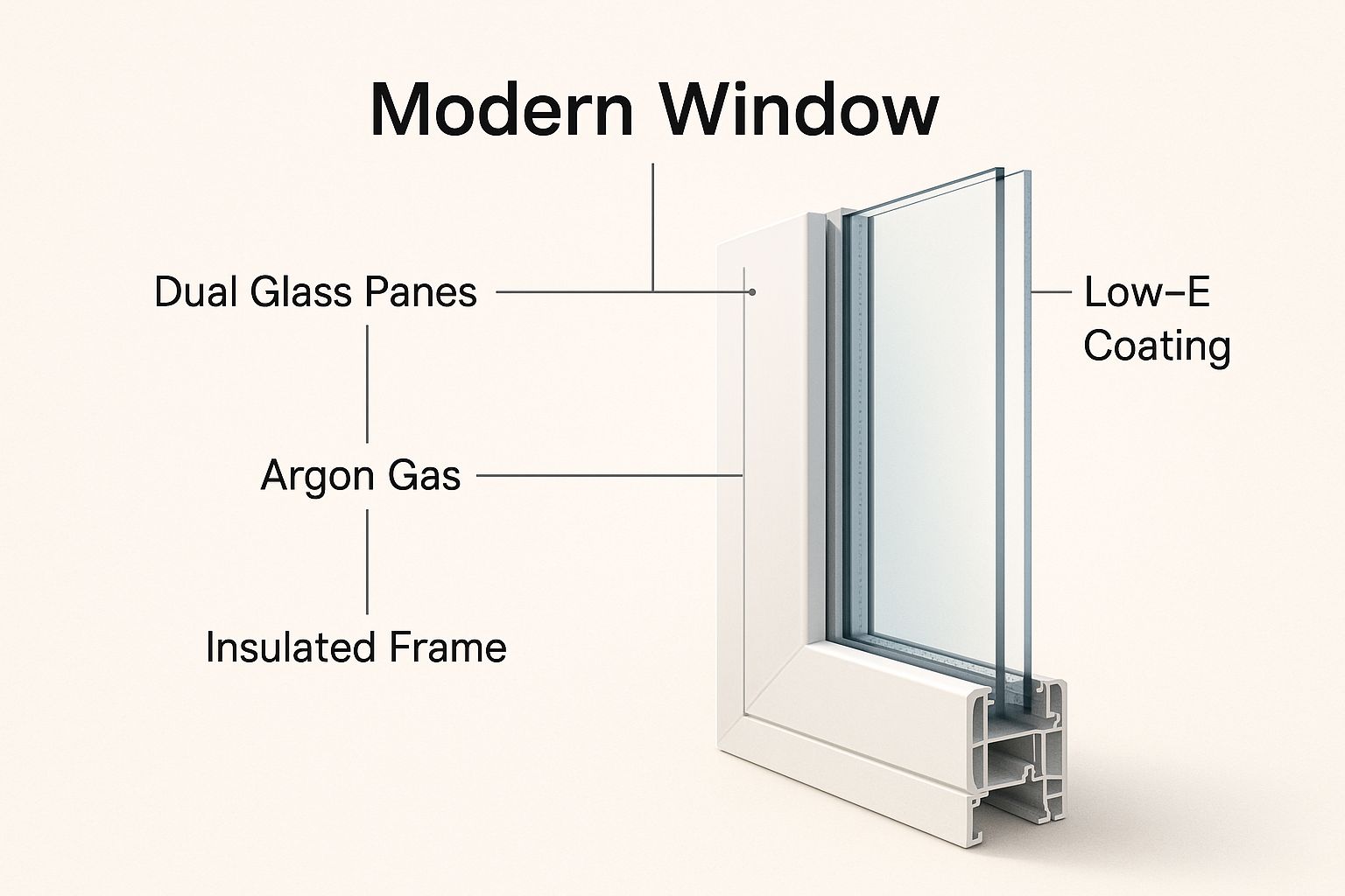 Infographic about beat rising energy costs: how modern windows add value to older homes