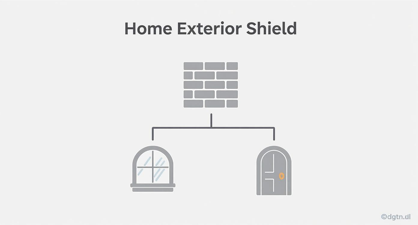 Infographic about smart and safe: a bay area guide to wildfire-resilient home upgrades