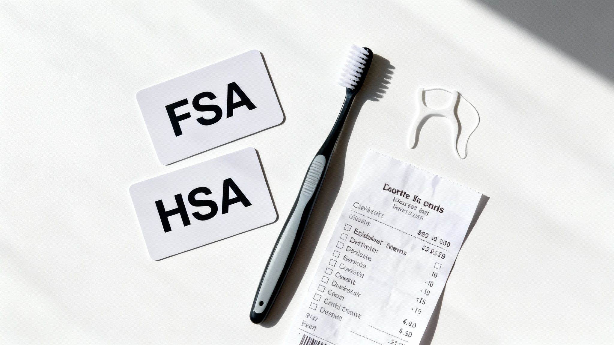 A person reviewing dental payment options on a tablet.