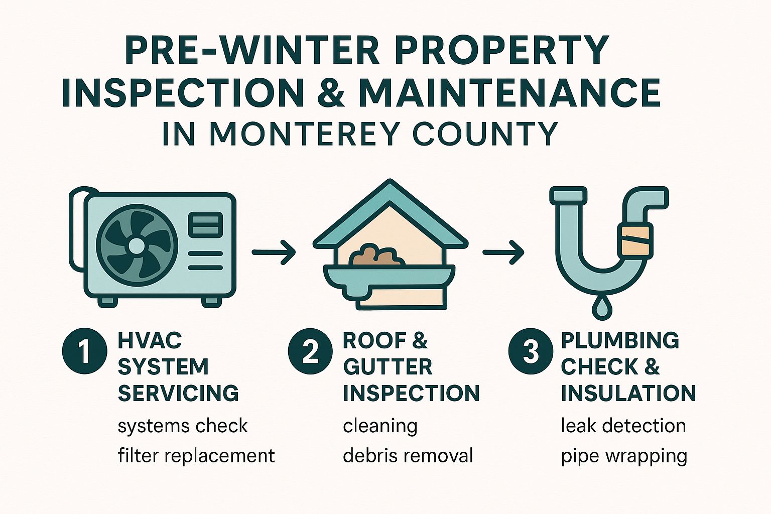 Infographic showing key data about Comprehensive Pre-Winter Property Inspection and Maintenance