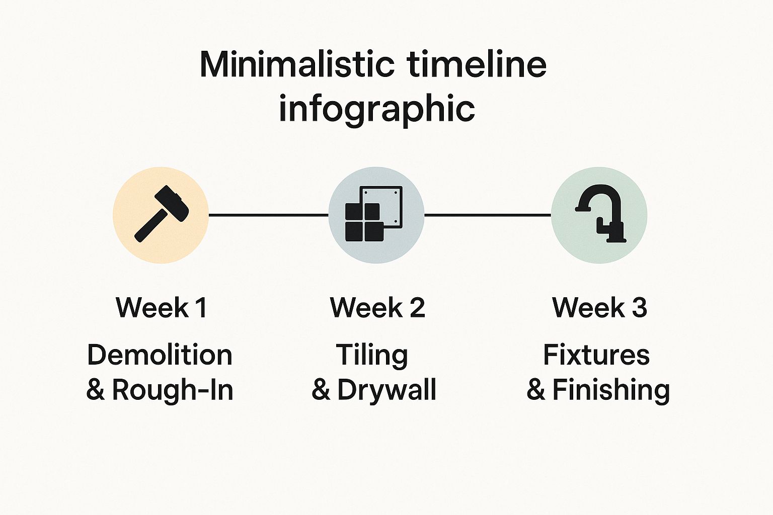 Infographic showing key data about Project Timeline and Sequencing