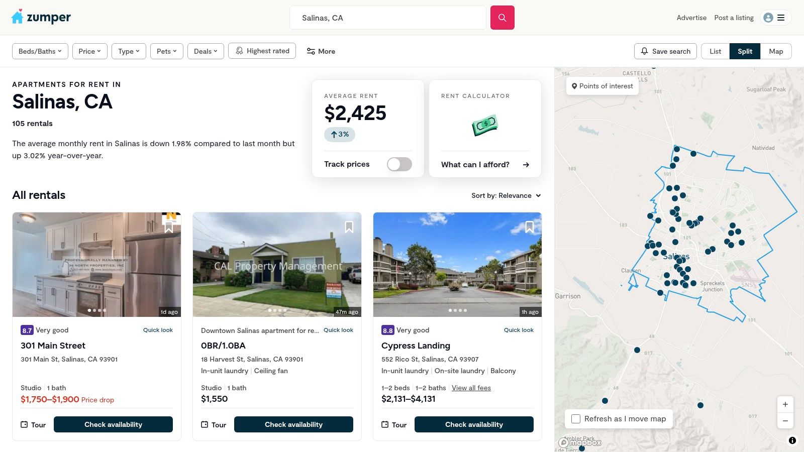 Zumper (Salinas, CA)