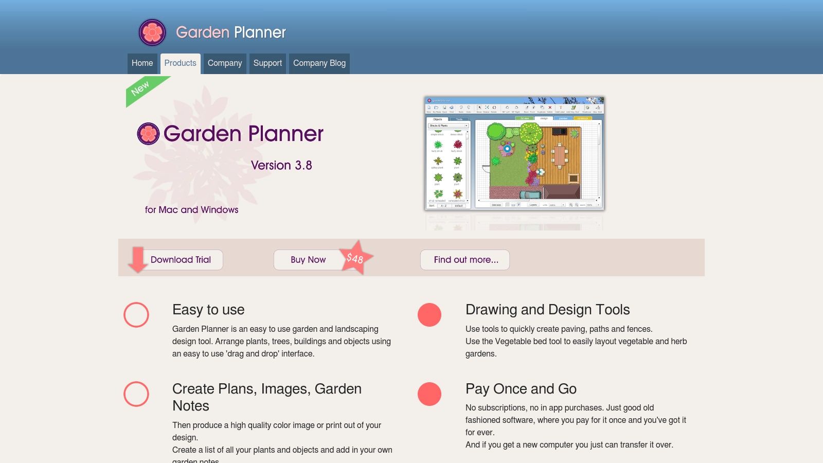 Garden Planner by Small Blue Printer