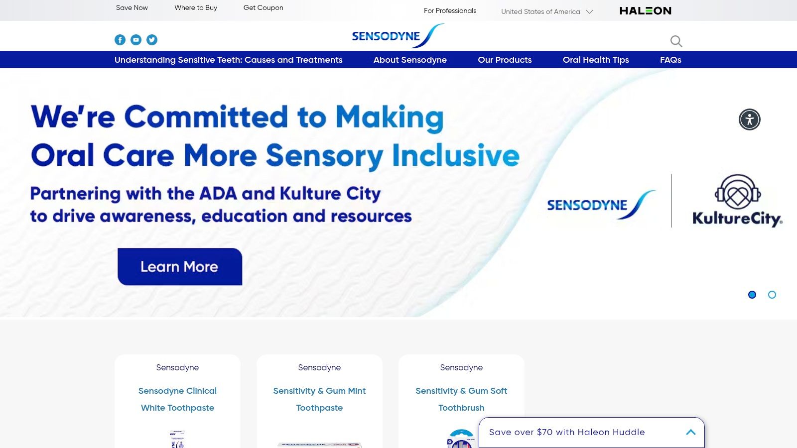 Sensodyne Official Website