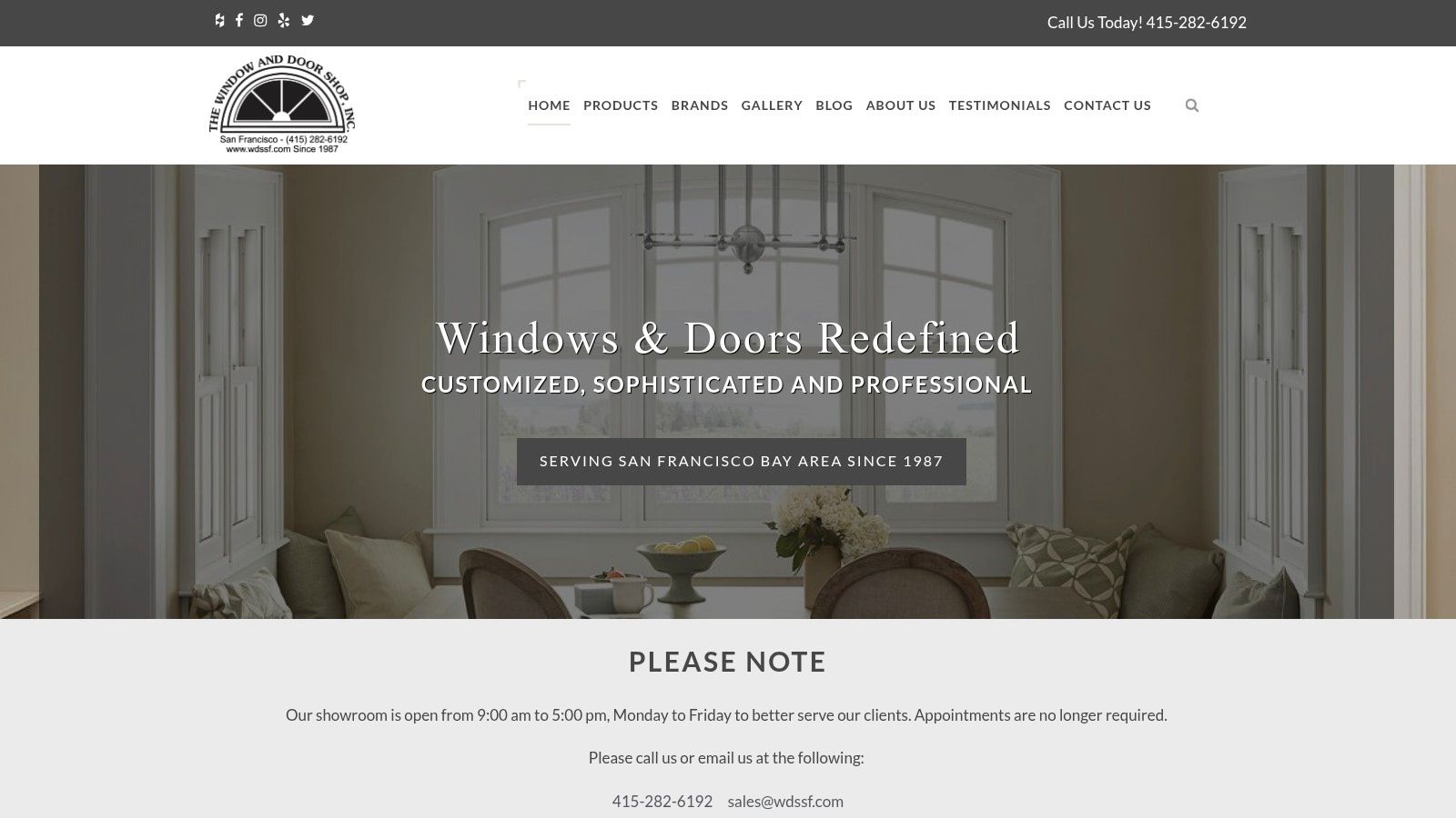 The Window & Door Shop, Inc. (wdssf.com)