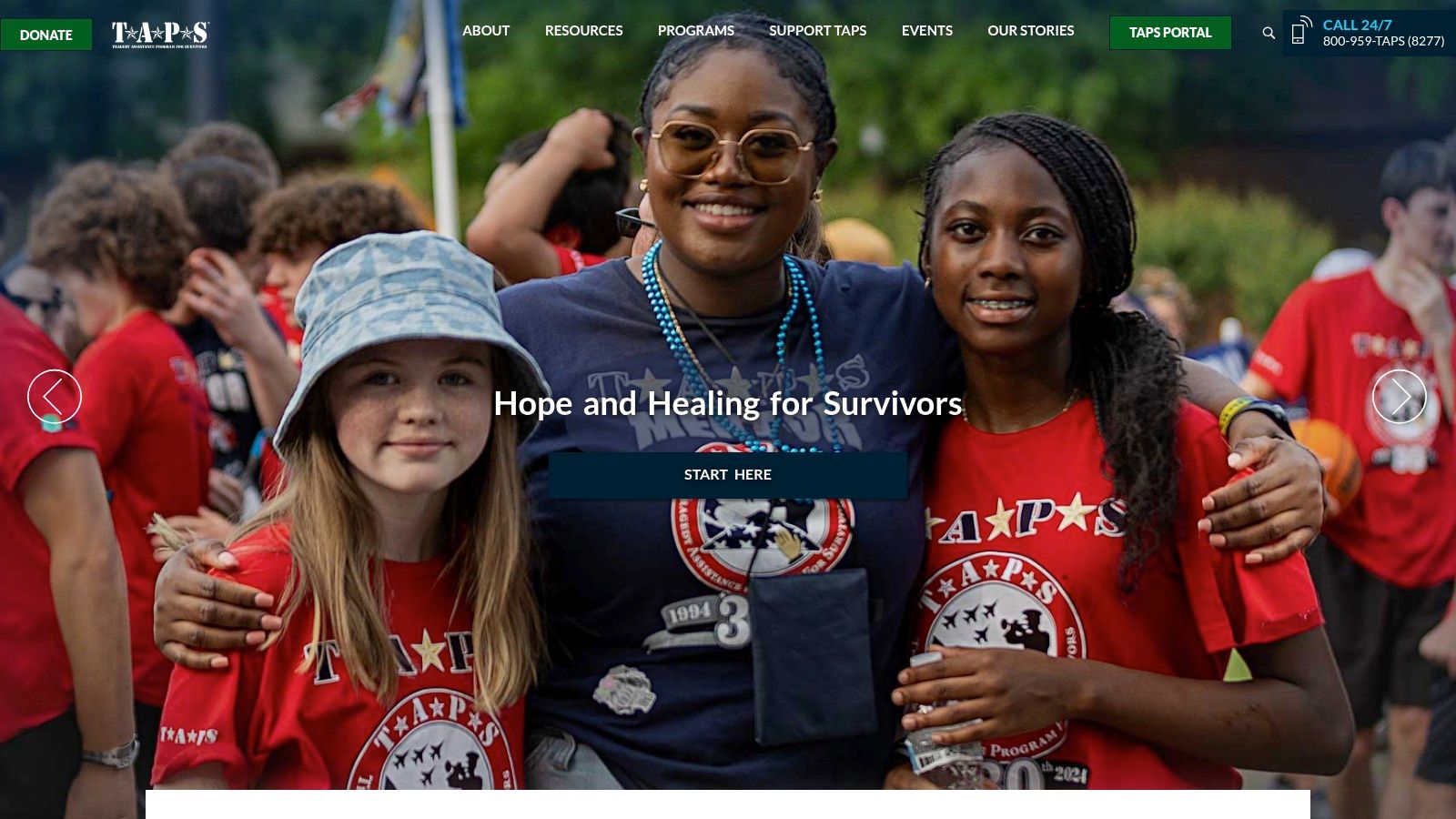 Tragedy Assistance Program for Survivors (TAPS)