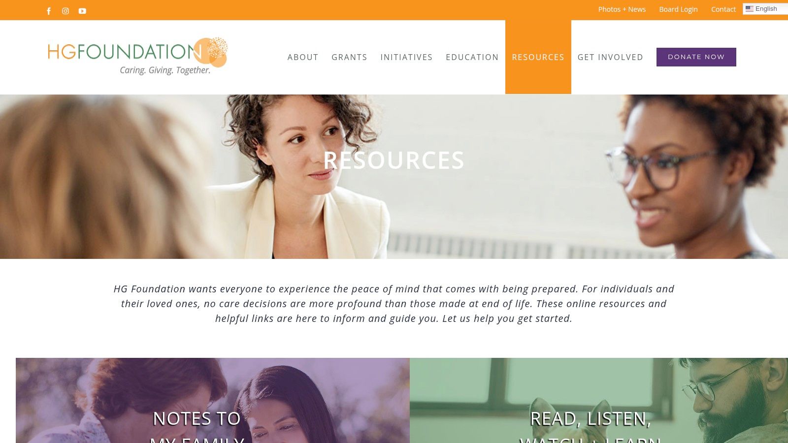 Hospice Giving Foundation (Monterey Bay Area) — Local Provider Resource