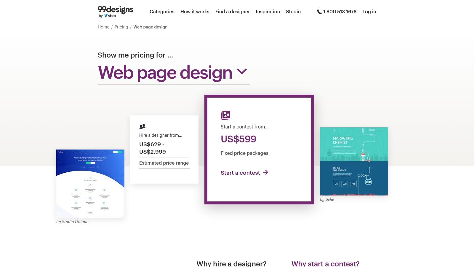 99designs by Vista – Commission a Custom Construction Website Design