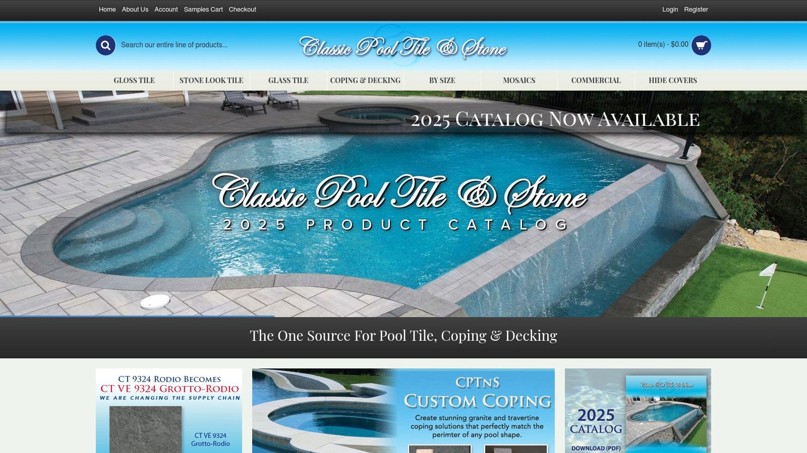 Classic Pool Tile & Stone