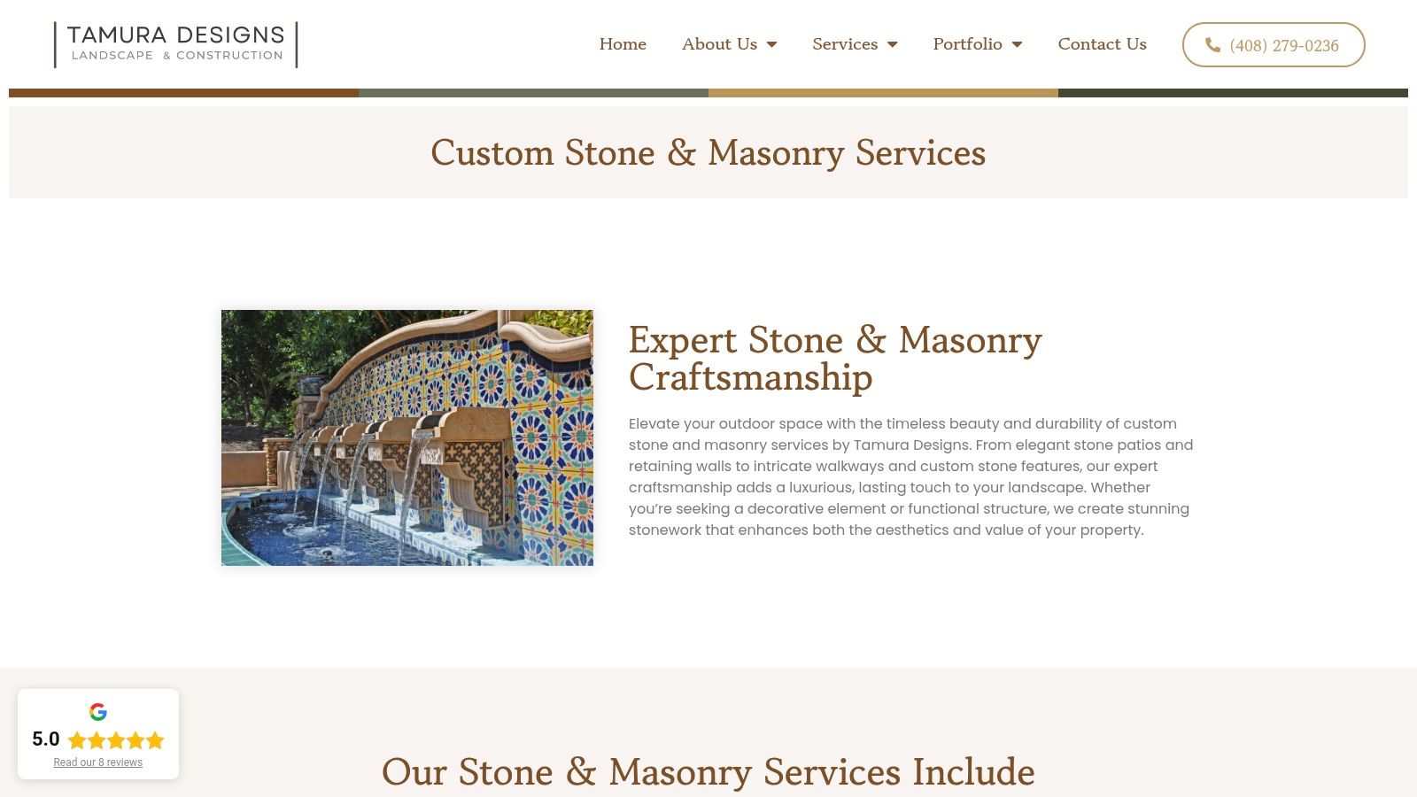 Custom Stone & Masonry Services