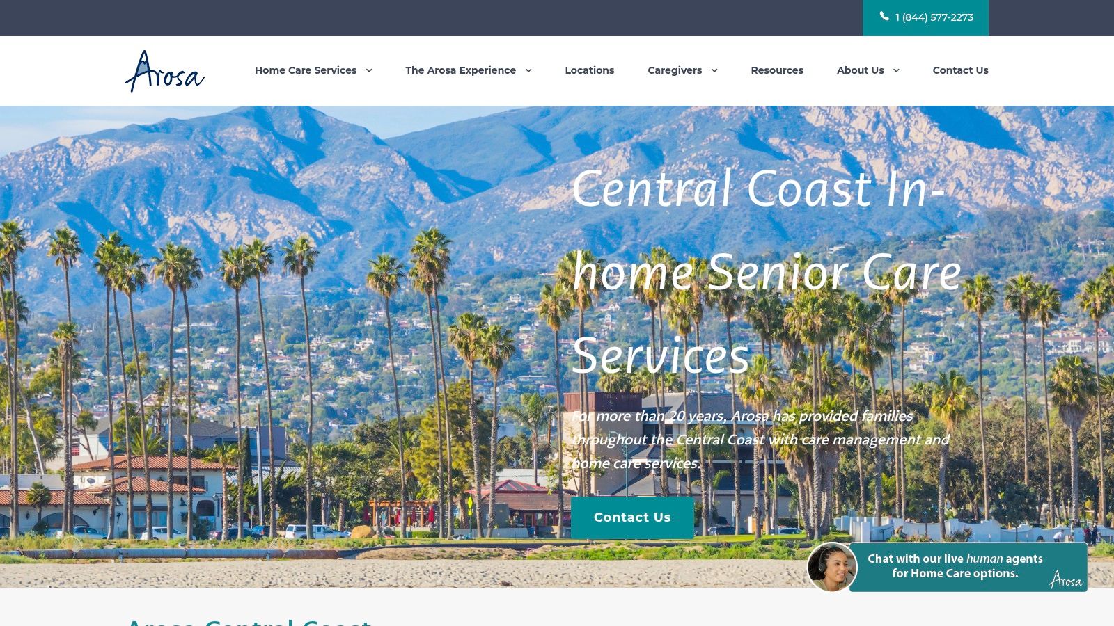 Arosa – Central Coast In-Home Senior Care