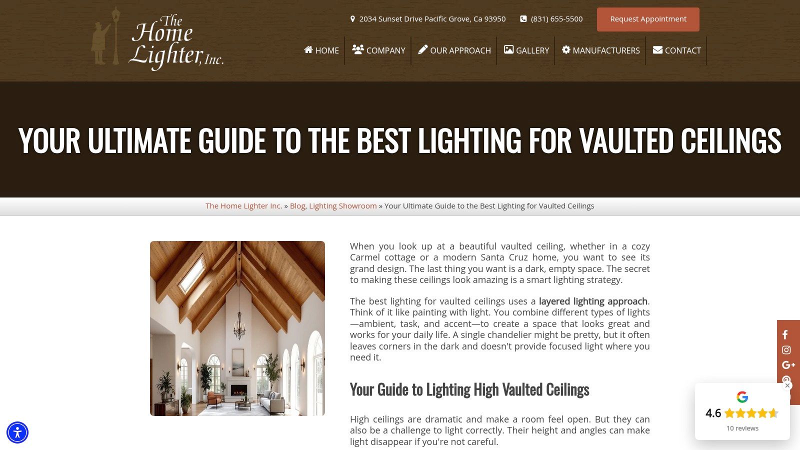 Your Ultimate Guide to the Best Lighting for Vaulted Ceilings
