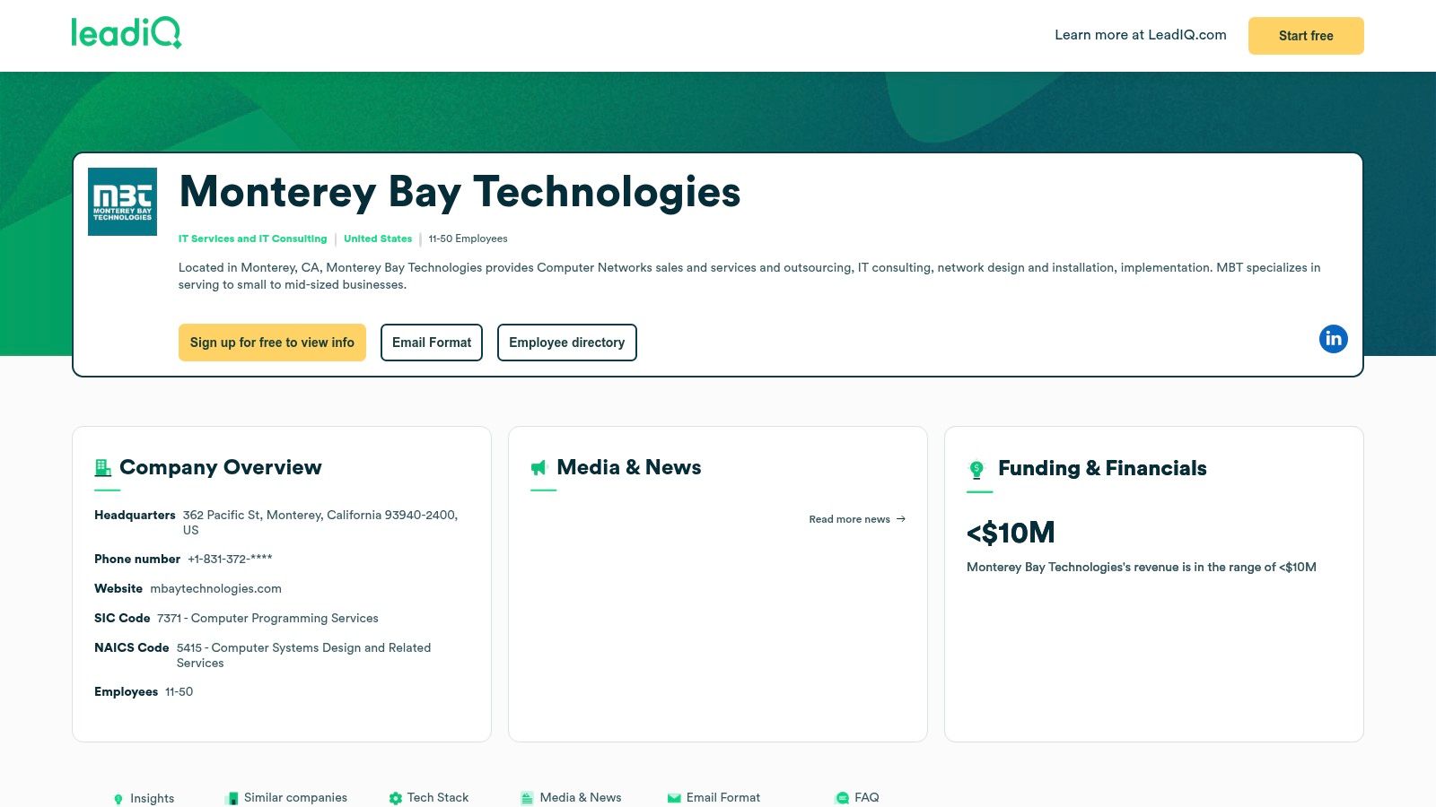 Monterey Bay Technologies