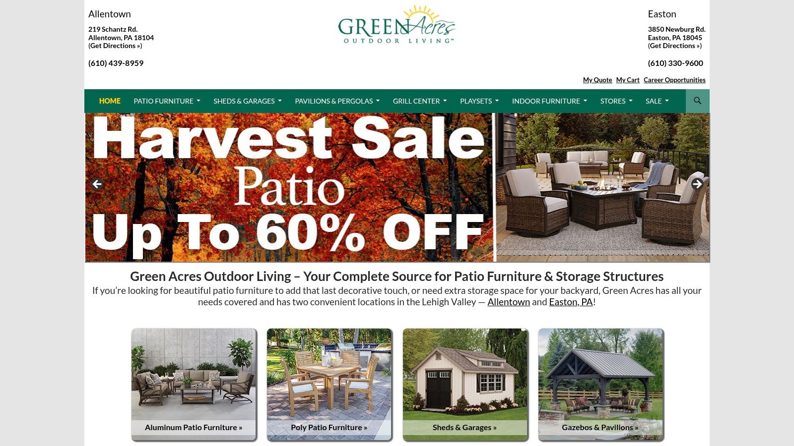 Green Acres Outdoor Living Showroom