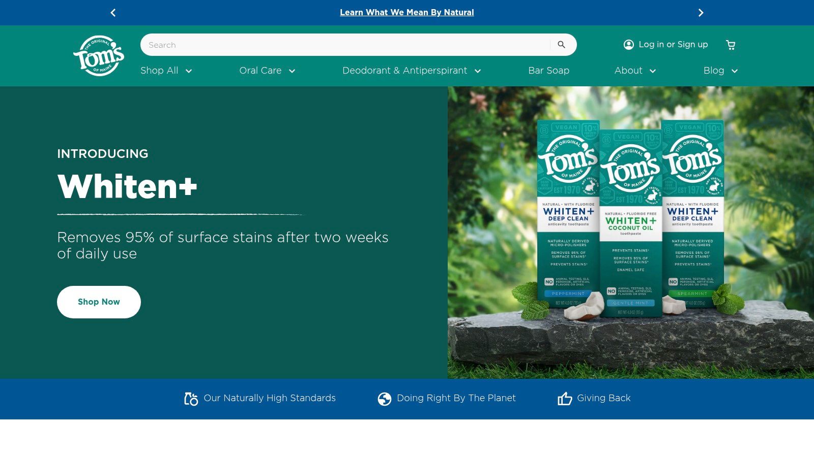 Tom's of Maine Official Website