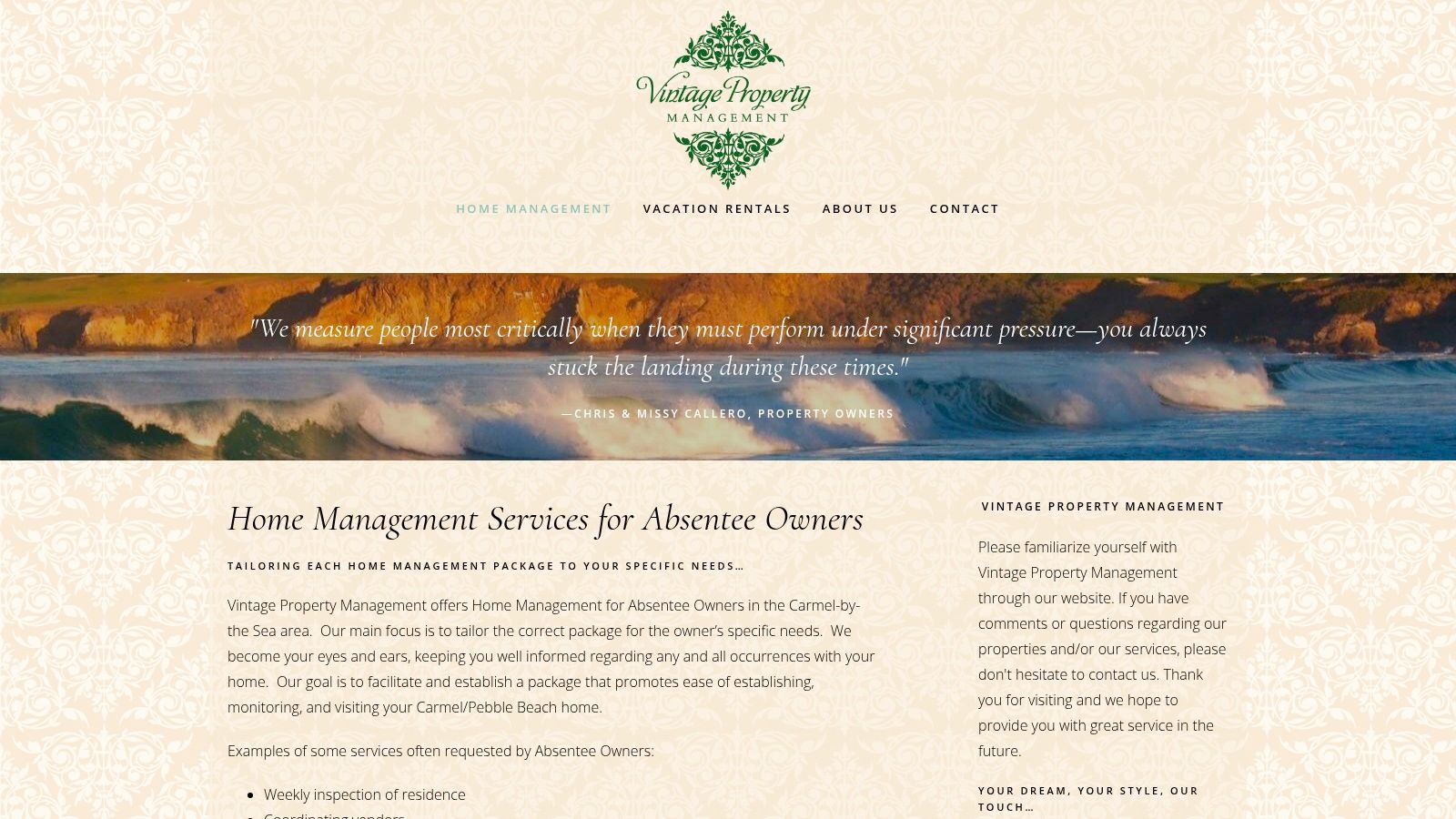 Vintage Property Management