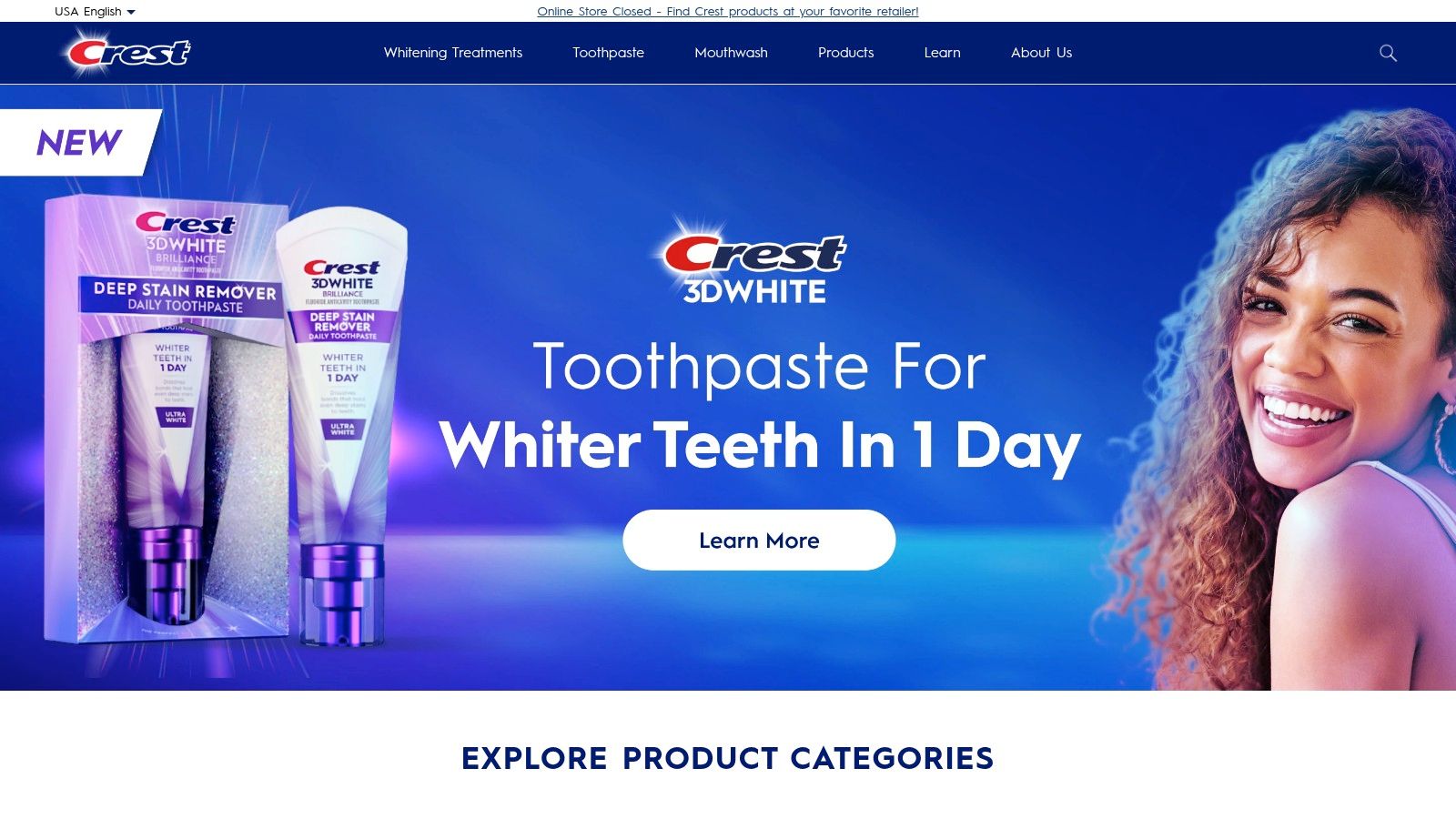 Crest Official Website