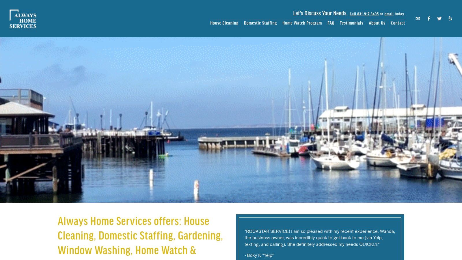 Always Home Services (Monterey Bay) — Home Watch Program