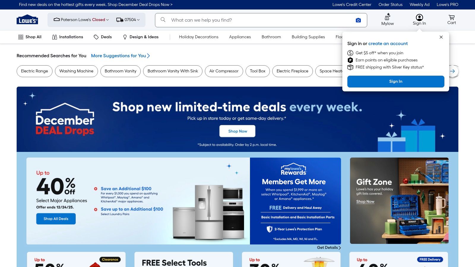 Lowe's (Windows + Professional Installation)