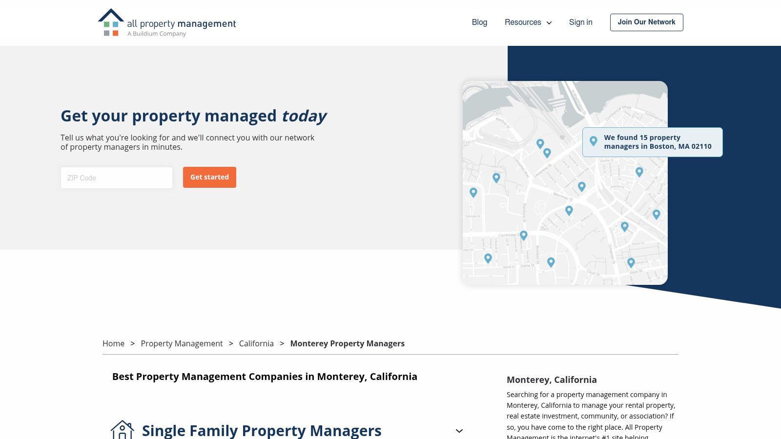 All Property Management (Buildium) – Monterey, CA Directory