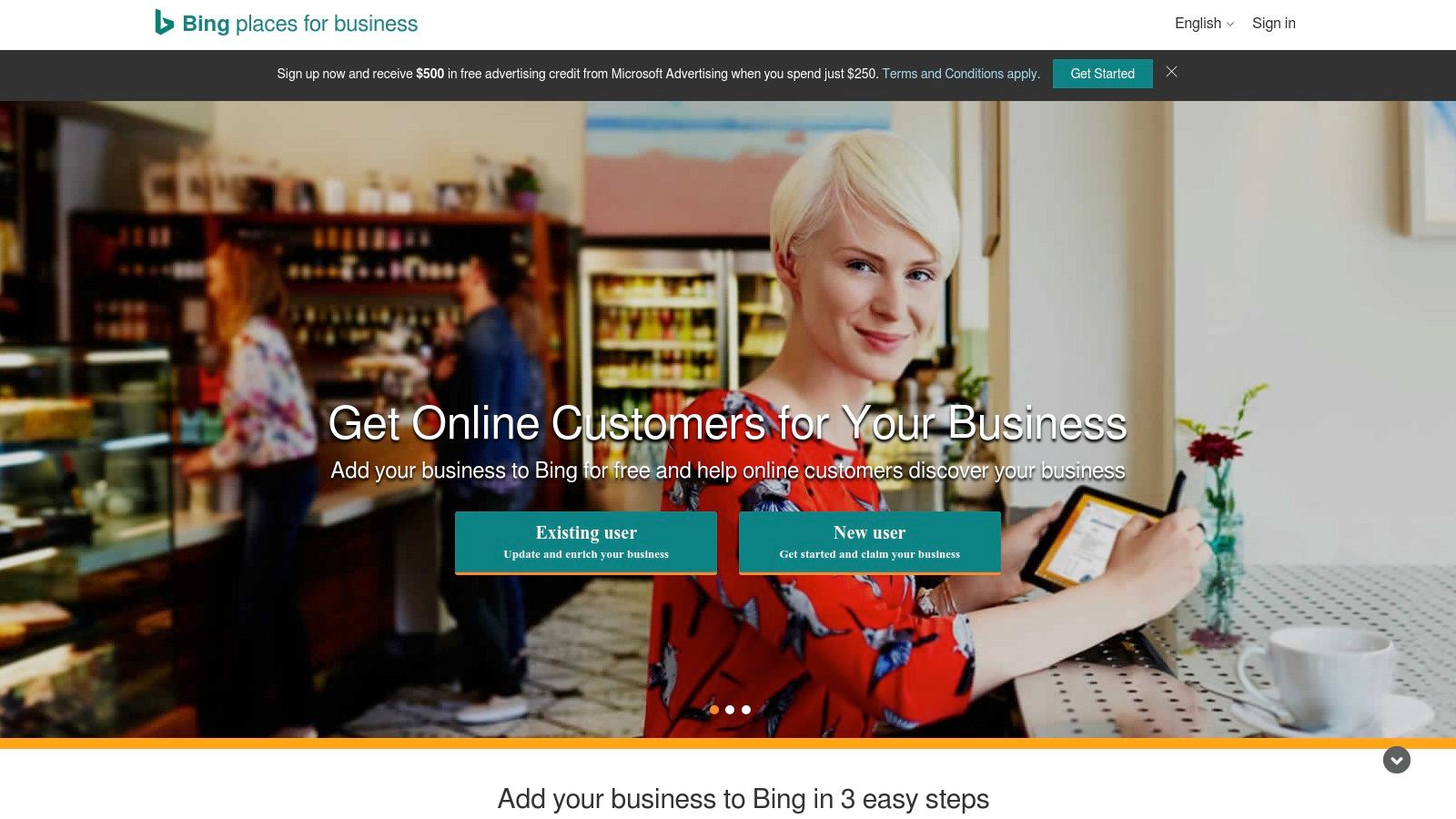 Bing Places for Business