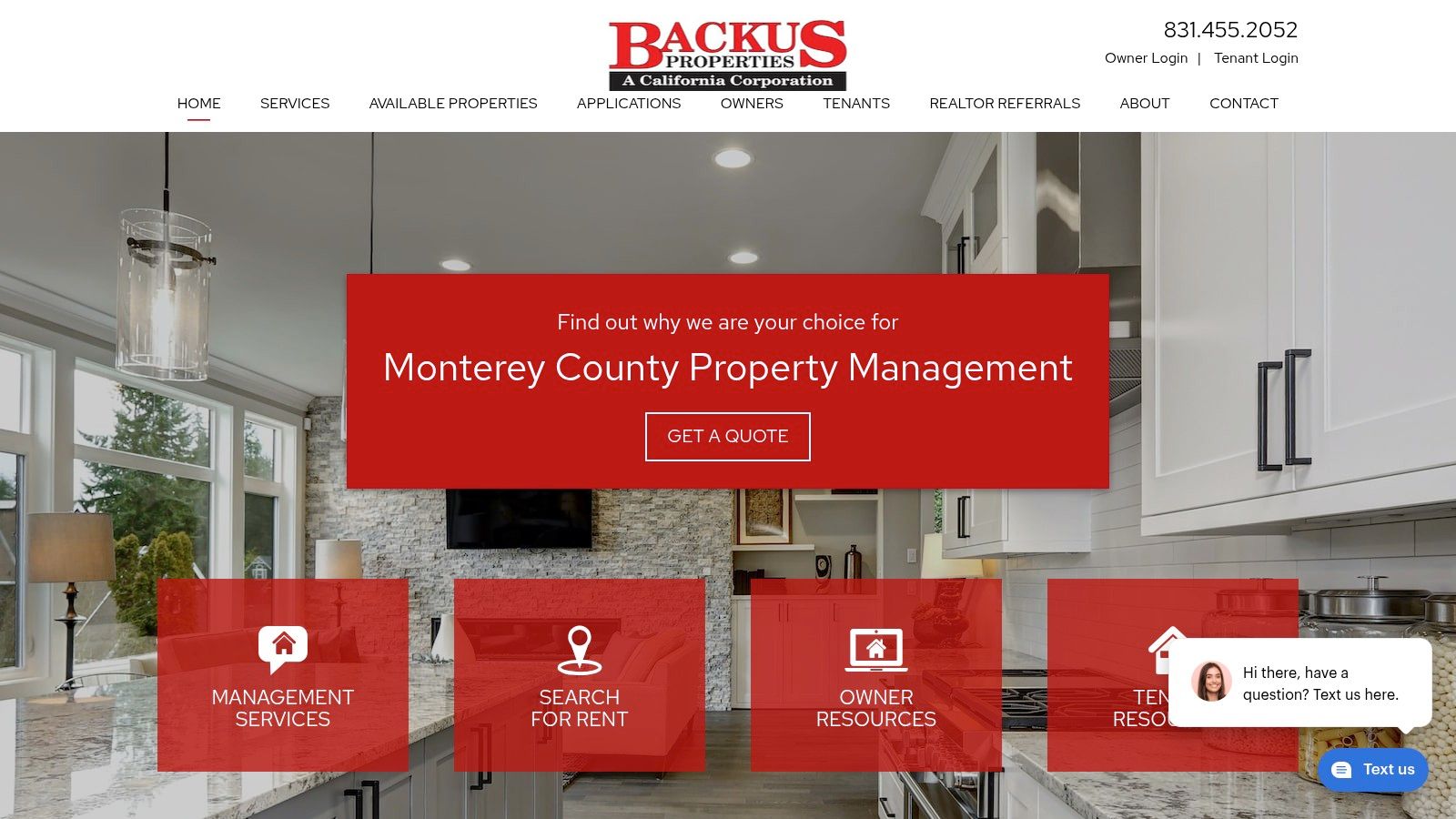 Backus Properties