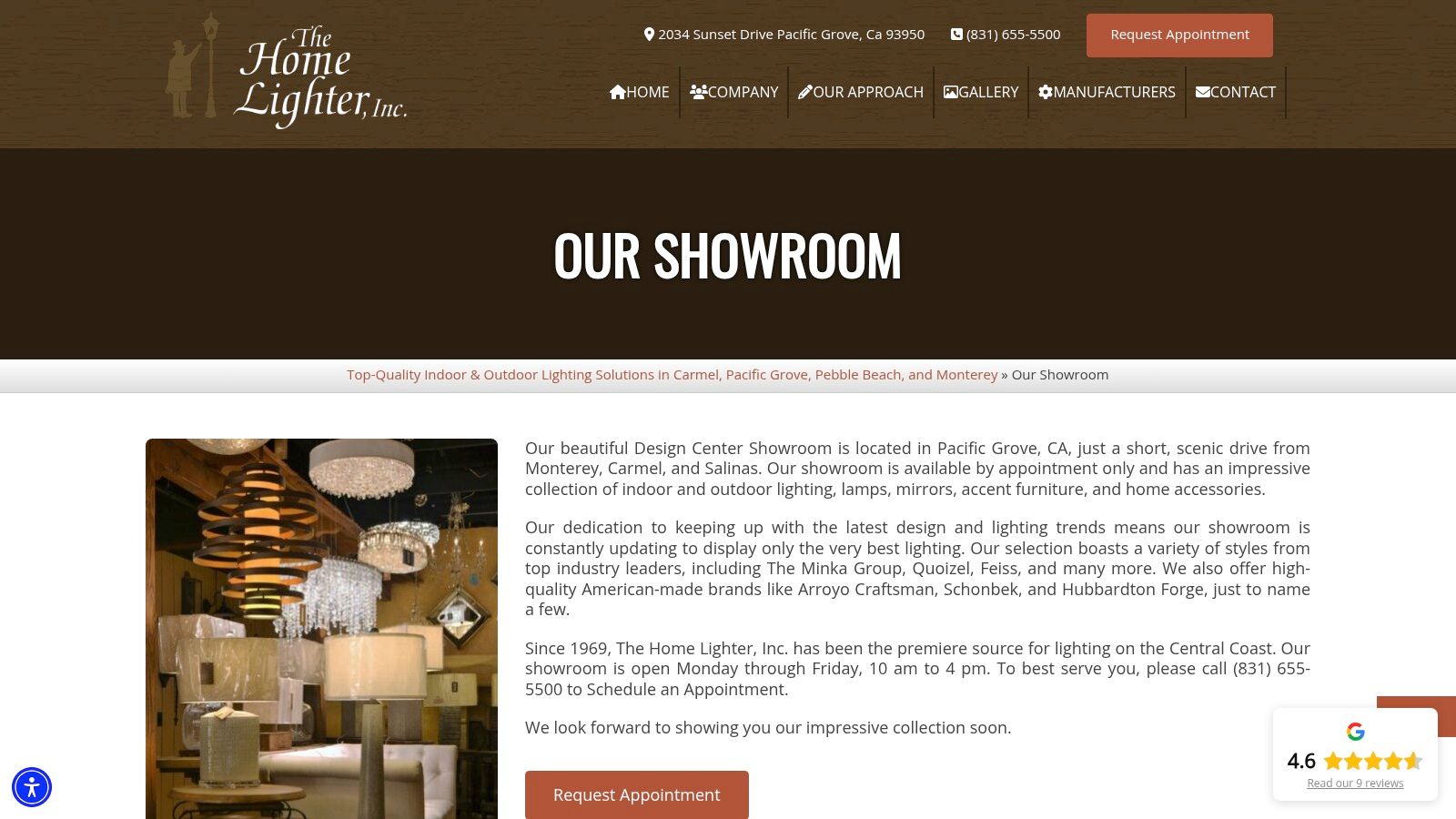 Our Showroom by The Home Lighter, Inc.