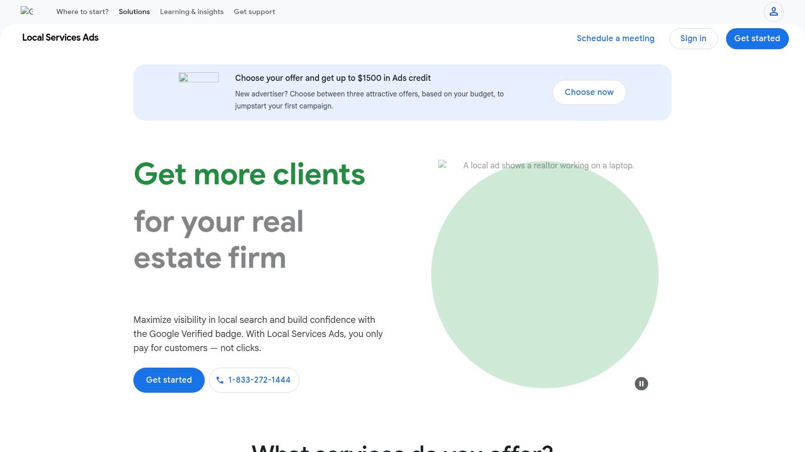 Google Local Services (Google Guaranteed / Screened)