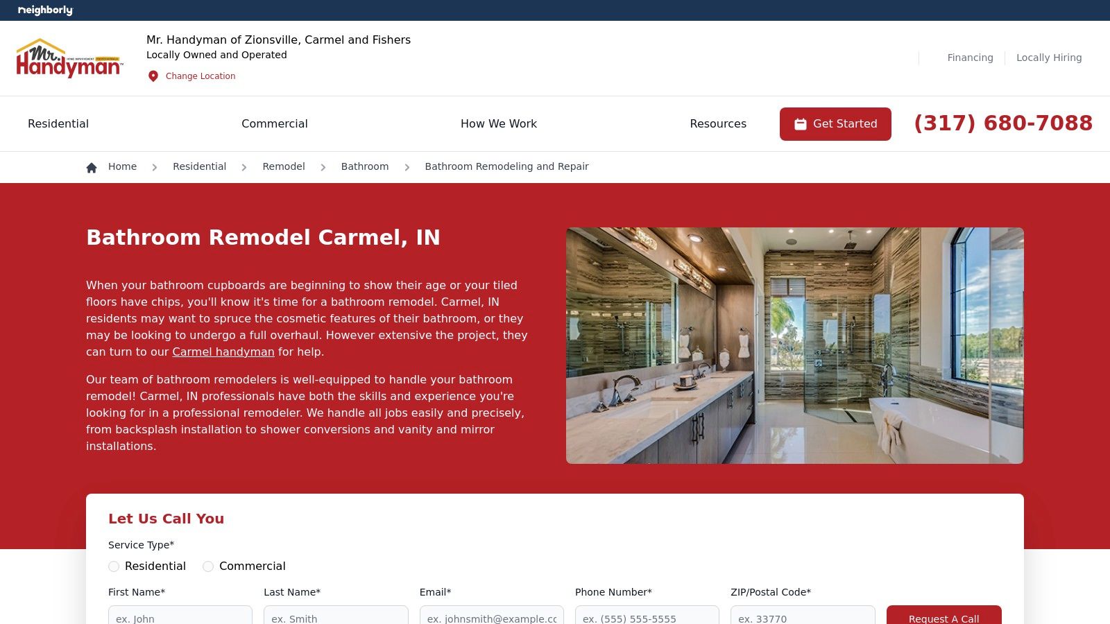 Mr. Handyman of Zionsville, Carmel, and Fishers