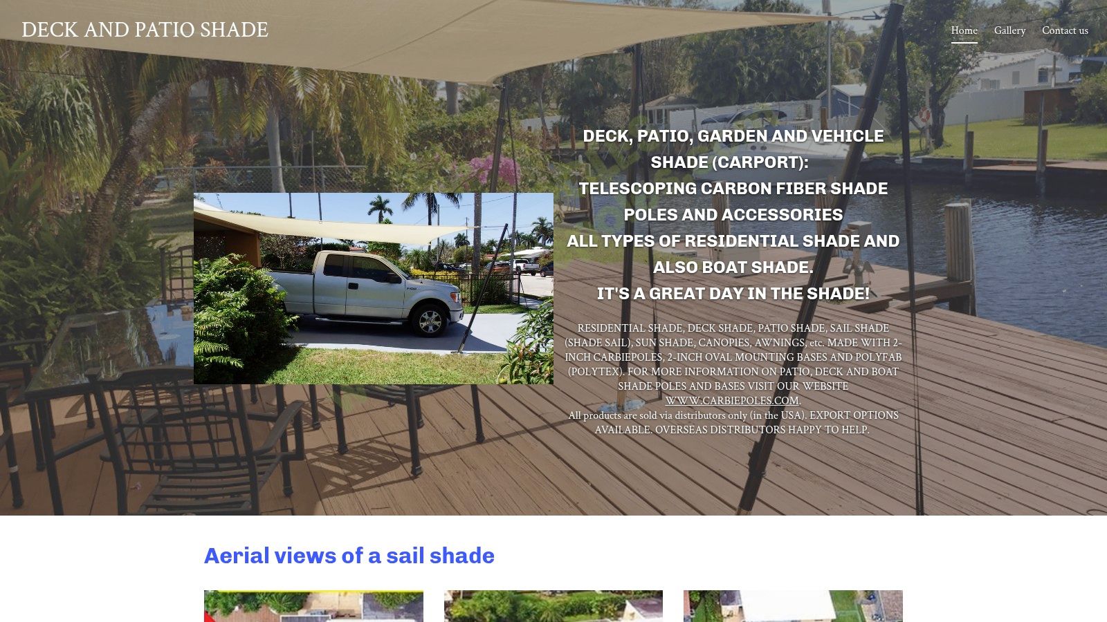 Deck and Patio Shade