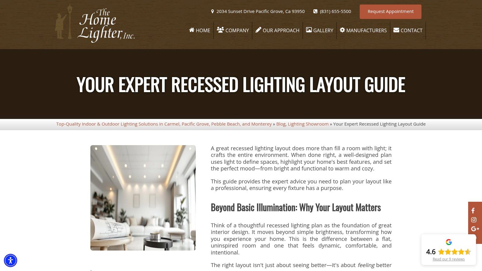 Your Expert Recessed Lighting Layout Guide