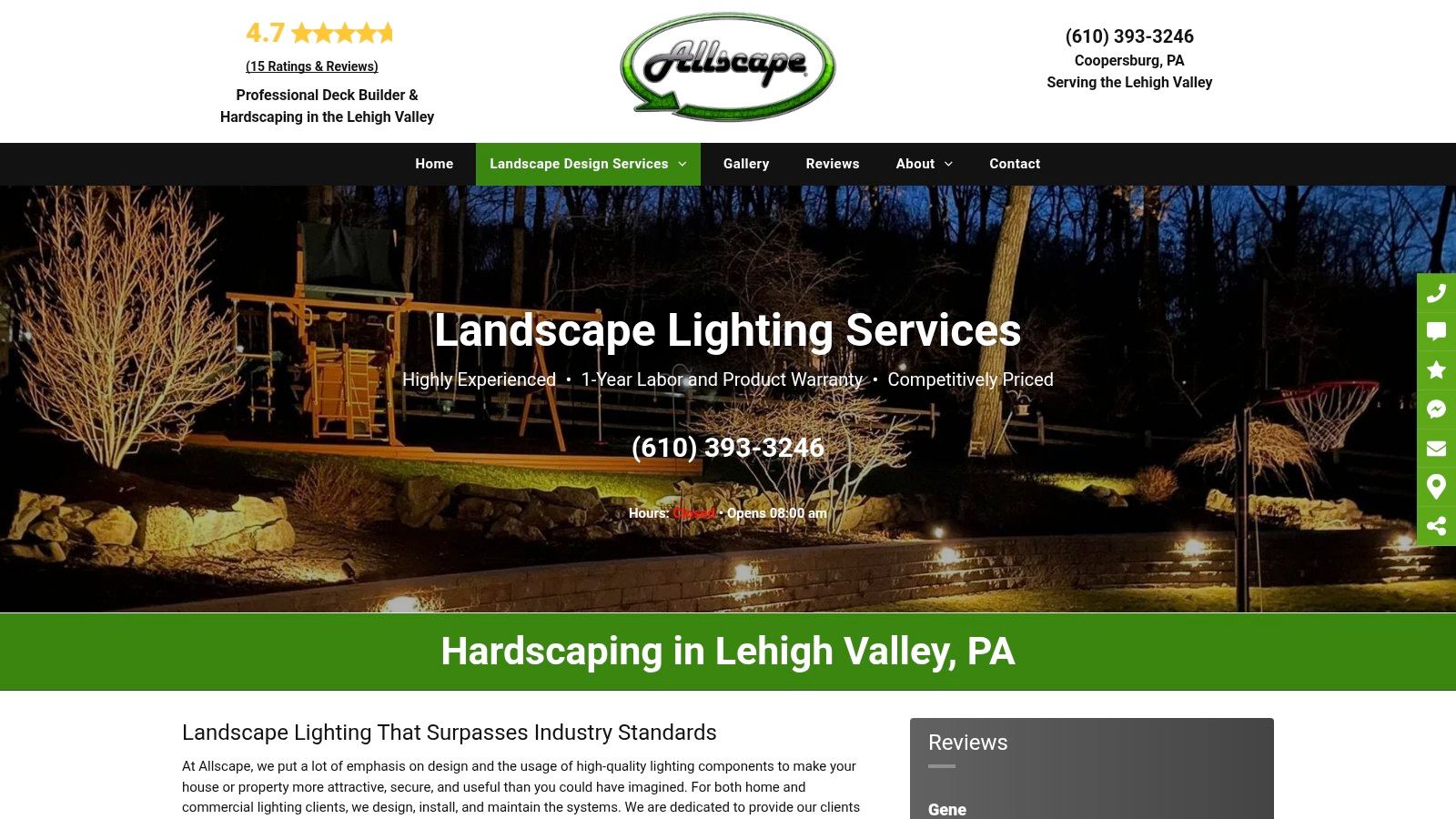 Allscape Lehigh Valley
