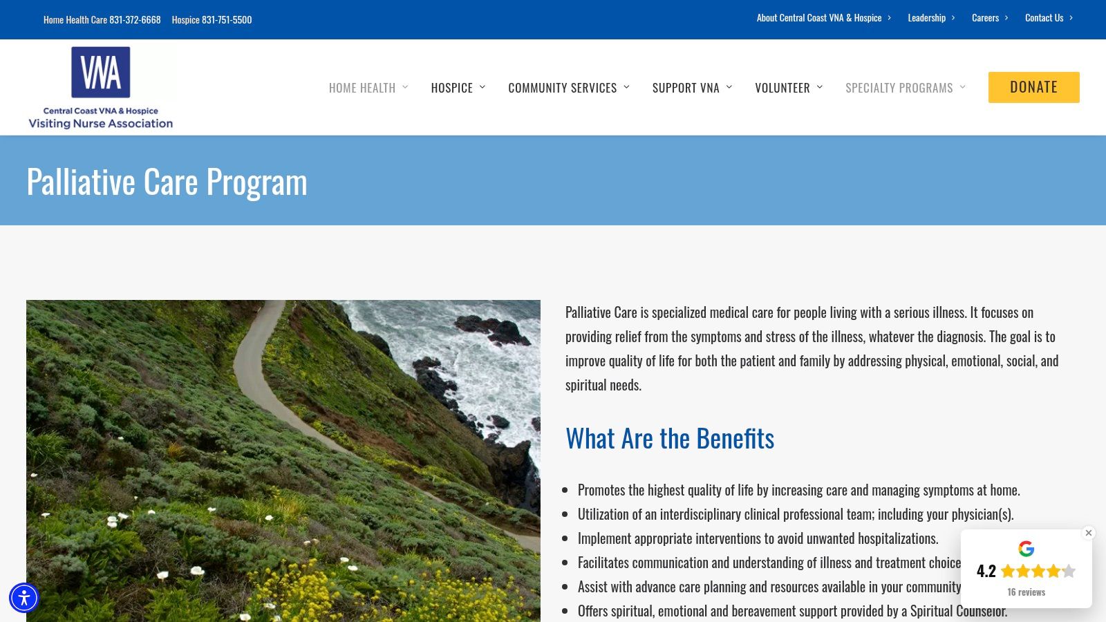 An elderly woman and her middle-aged daughter smile as they sit together on a couch, a compassionate healthcare professional listens intently beside them.