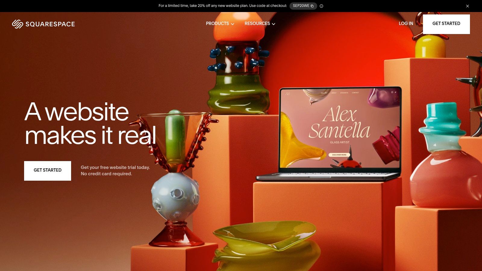 Squarespace – Website Builder (Service-Business Templates for Contractors)